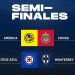 Listos los horarios de las semifinales del fútbol mexicano