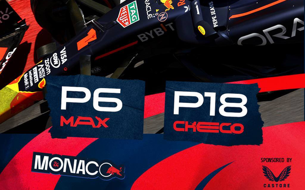 Checo Pérez es eliminado en la Q1 y arrancará 16 en Mónaco