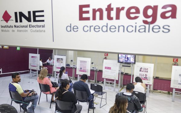 Viernes, plazo para recoger credencial INE