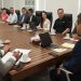 Céspedes Peregrina se reúne con IEE e INE para garantizar seguridad en elección del 2 de junio