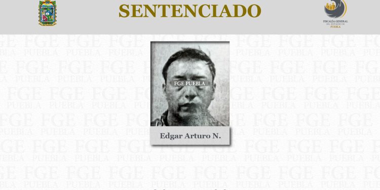 Condena de 27 años de prisión a homicida en Puebla