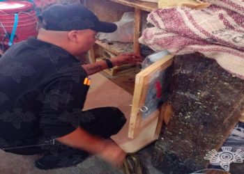 Hallan droga en el Cereso de San Pedro Cholula