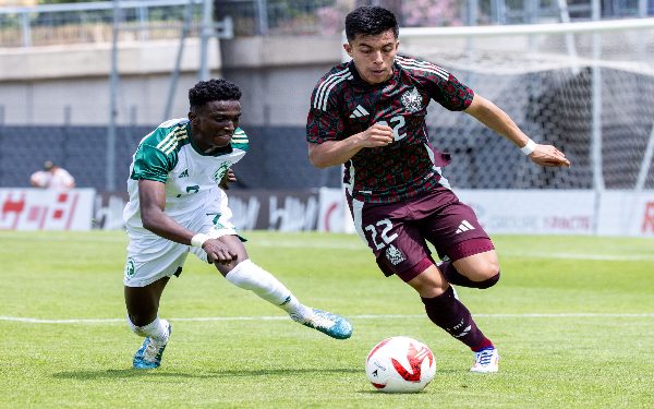 México se impone 3-2 a Arabia Saudita en el Torneo Maurice Revello