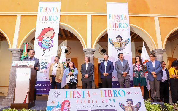 Inauguran la Fiesta del Libro 2024 en la capital poblana