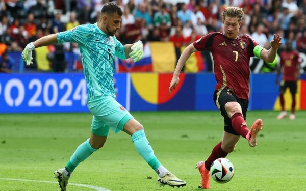 Bélgica cae 0-1 ante Eslovaquia en la Eurocopa 2024