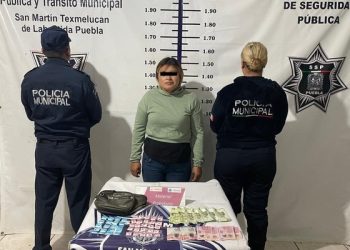 SSP Texmelucan captura a líder delincuencial en Moyotzingo