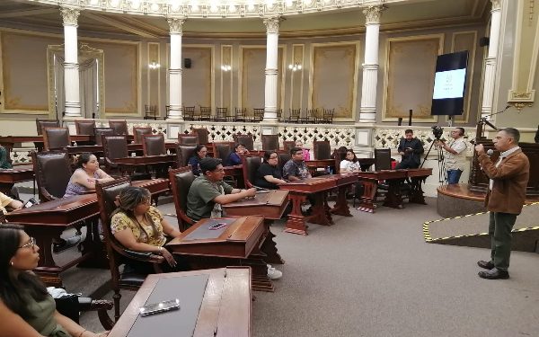 Congreso de Puebla recibe la visita de la Coalición Mexicana de la ciudad de Nueva York