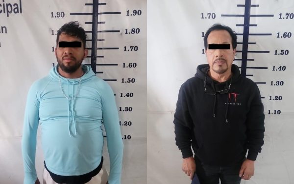 SSP Texmelucan detiene a masculinos con motos robadas