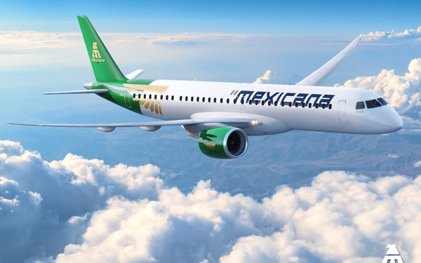 Mexicana de Aviación encarga 20 aeronaves a la brasileña Embraer