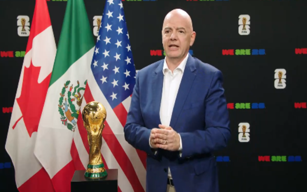 Infantino destaca la historia del estadio Azteca, a dos años del mundial de 2026