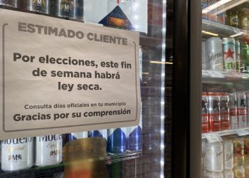 Hoy y mañana, cero alcohol a la venta
