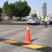 Colocan reductores de velocidad en la Vía Atlixcáyotl
