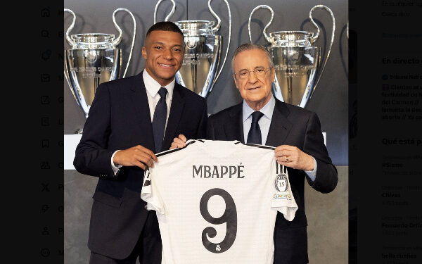 Real Madrid da la bienvenida a Kylian Mbappé