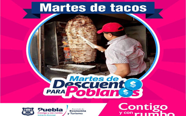 Ayuntamiento de Puebla invita a Martes de Descuentos
