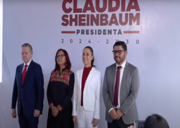 Claudia Sheinbaum presenta a tres integrantes más de su gabinete ampliado