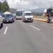 Liberan y mantienen abierto un carril de la México-Puebla