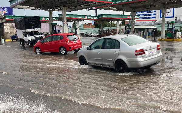 Lluvia sorprende a Puebla