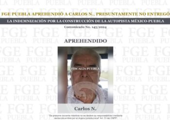 Ex comisariado de Tlahuapan es detenido por fraude a ejidatarios