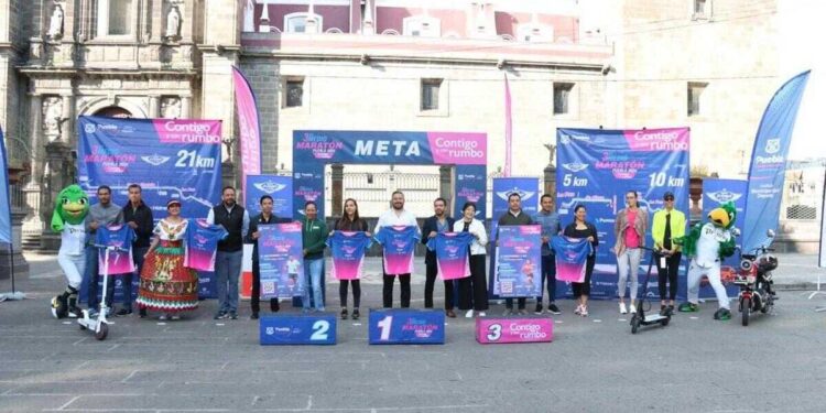 Medio Maratón de Puebla presenta playera conmemorativa