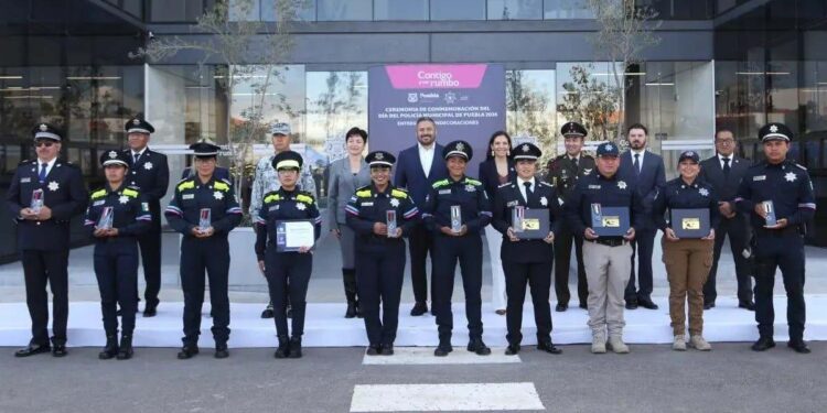Día del Policía Municipal: SSC Puebla entrega reconocimientos
