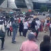 Trabajadores del Poder Judicial se manifiestan en la Vía Atlixcáyotl