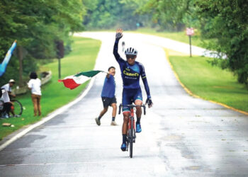 Se reafirma Efrén Santos como campeón del Tour por la Paz