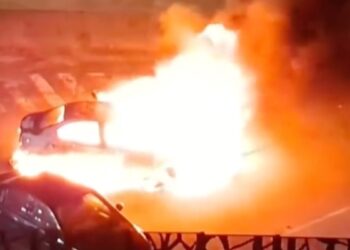 Quema de auto en C5 vinculada con secuestro