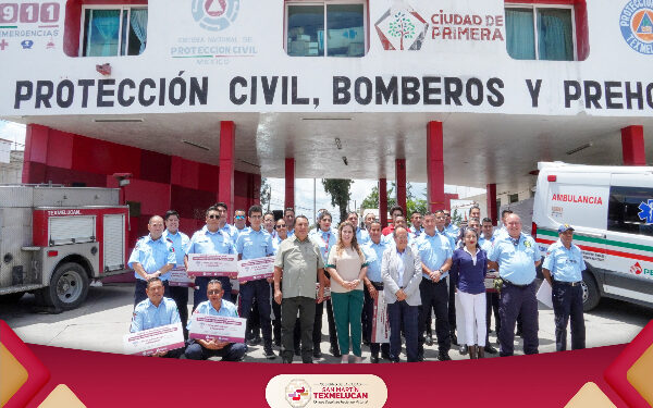En Texmelucan celebran el Día del Bombero