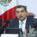 No se bajará la guardia en materia de seguridad en Puebla: Sergio Salomón