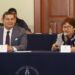 Alejandro Armenta sostiene reunión de trabajo con la rectora Lilia Cedillo