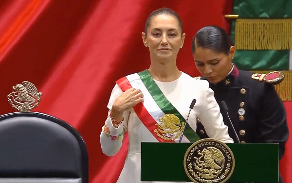 Claudia Sheinbaum rinde protesta como presidenta de México