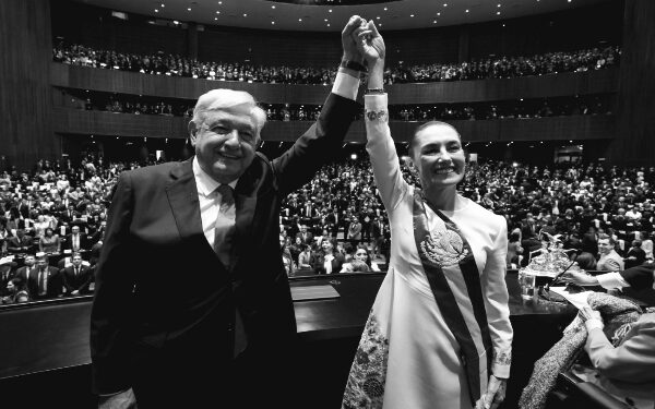 CLAUDIA SHEINBAUM: ¿PINTAR LA RAYA CON AMLO? 