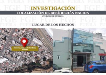 Regresan abuelos paternos a bebé robada en clínica de Puebla