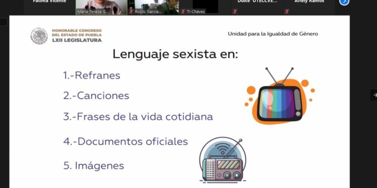 Congreso del Estado promueve lenguaje incluyente y comunicación no sexista