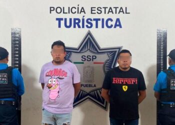 SSC detiene a pareja que asaltaba en unidades de RUTA Puebla