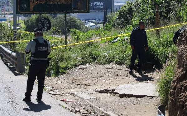 Cadáver es hallado en inmediaciones de Cuautlancingo