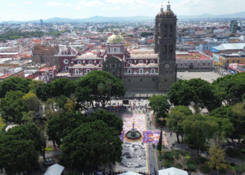 Fomentan tradición con camino al mictlán