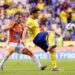 Las Águilas vencen 2-1 a los Tuzos