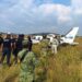 Avioneta cae en parte trasera de Bosques de Chapultepec
