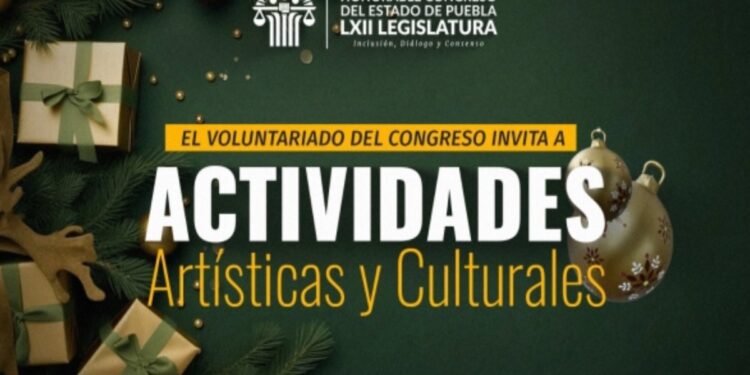 Congreso de Puebla: Invita Voluntariado a actividades culturales