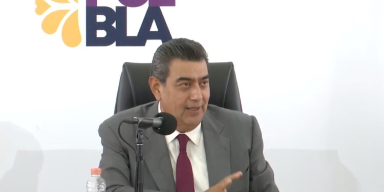 Sergio Salomón se despide como gobernador de Puebla