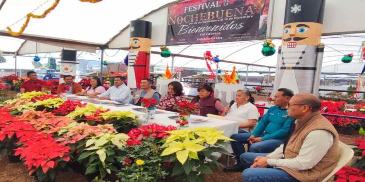 Congreso de Puebla impulsa temporada de flor de Nochebuena de Atlixco