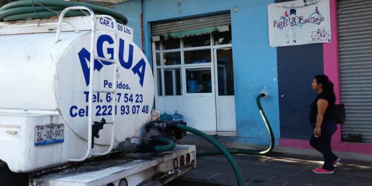 Puebla, entre los estados con más desperdicio de agua