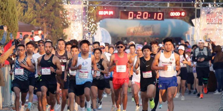 Tres mil corredores en el Medio Maratón