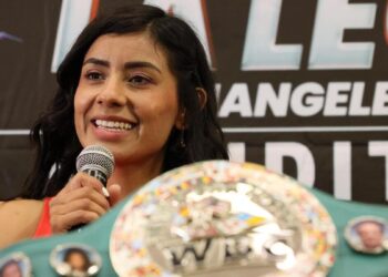Gabriela La Bonita Sánchez promete el triunfo a poblanos