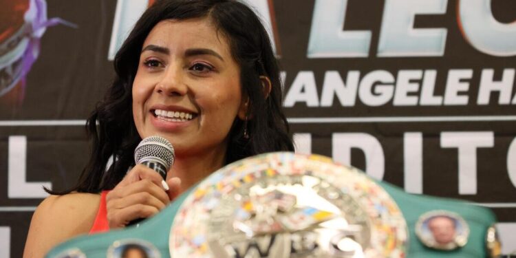 Gabriela La Bonita Sánchez promete el triunfo a poblanos
