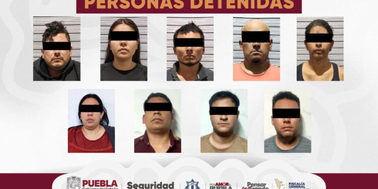 Detienen a nueve personas con armas en Lomas de Angelópolis y Cuautlancingo
