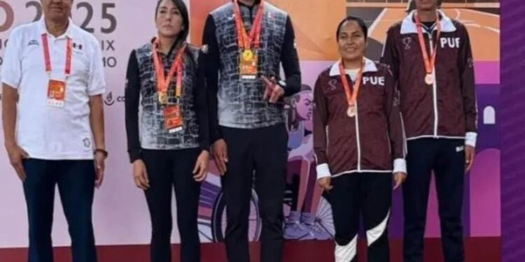 Poblanos obtienen tres medallas en Para Atletismo