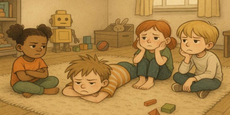 Vacaciones sin estrés: La ciencia detrás de dejar que los niños se aburran (y por qué es bueno)