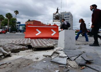 Contraloría investiga daños en Avenida Juárez